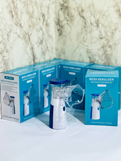 Portable Mesh Nebulizer – Silent USB Rechargeable Inhaler for Adults & Kids